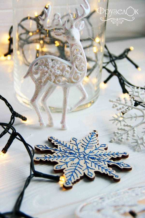 DIY Cross stitch kit on wood