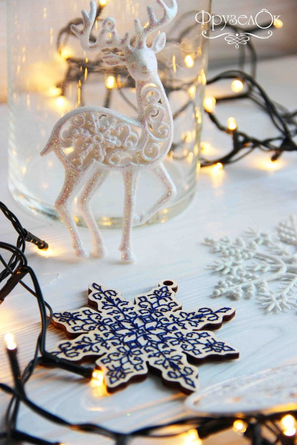 DIY Cross stitch kit on wood