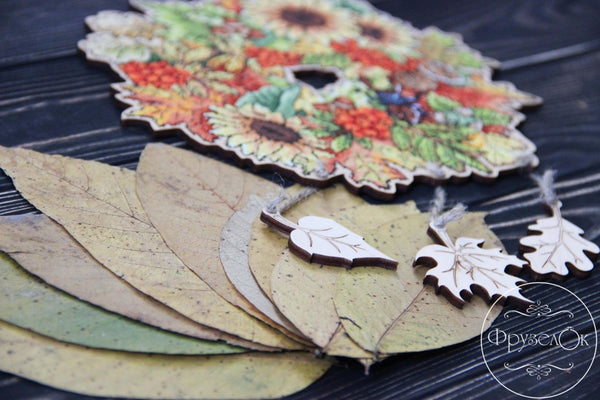 DIY Cross stitch kit on wood