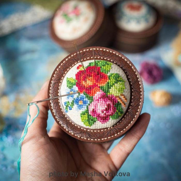 Craft kit for creating a pin cushion