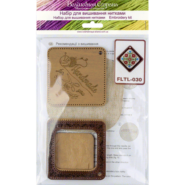 Craft kit for creating a pin cushion