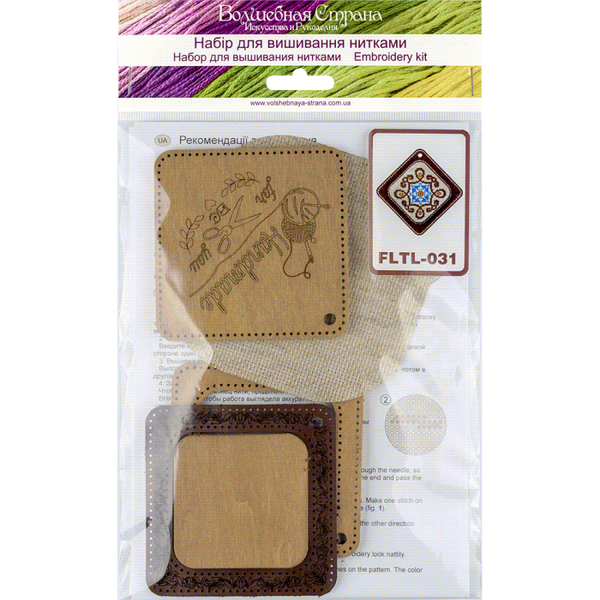 Craft kit for creating a pin cushion