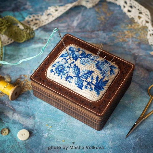 Craft kit for creating a pin cushion