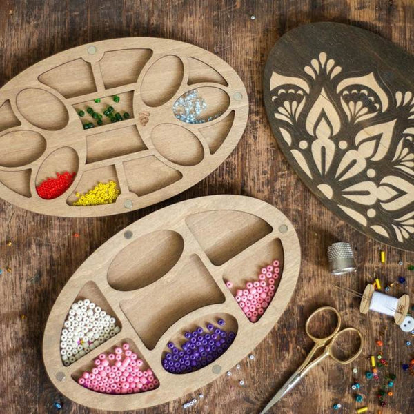 Multilayer bead organizer