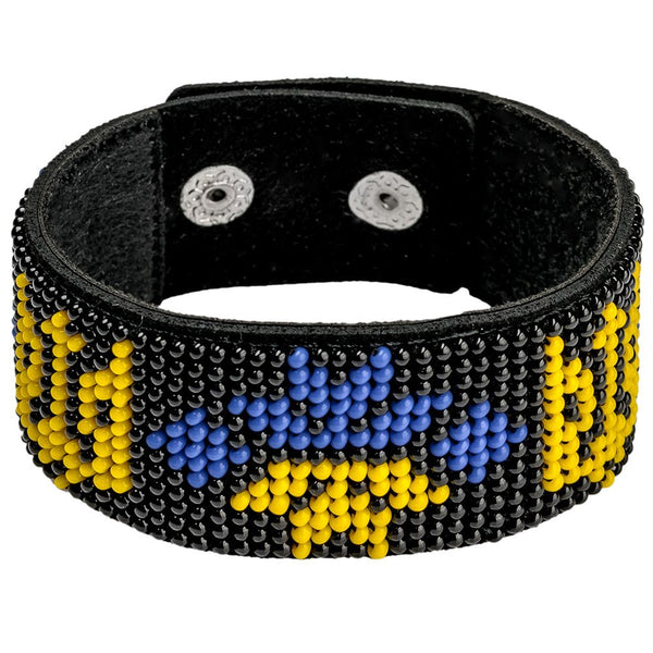 Bead embroidery kit on artificial leather FLBB-001