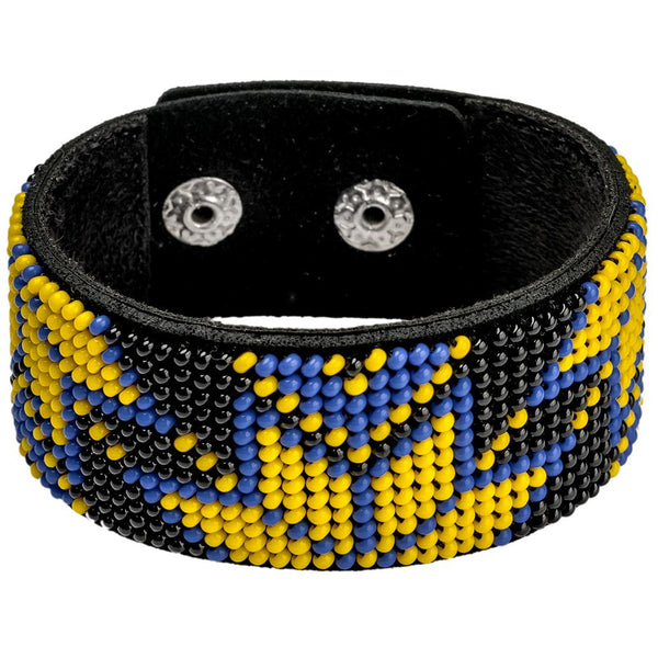 Bead embroidery kit on artificial leather FLBB-003