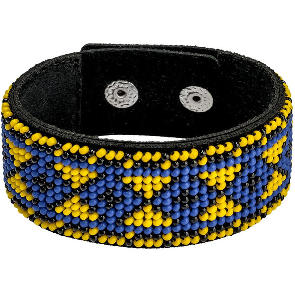 Bead embroidery kit on artificial leather FLBB-004