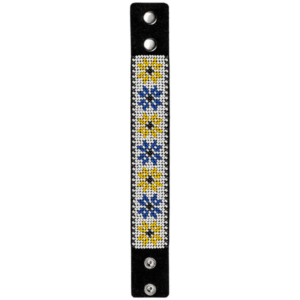 Bead embroidery kit on artificial leather FLBB-007