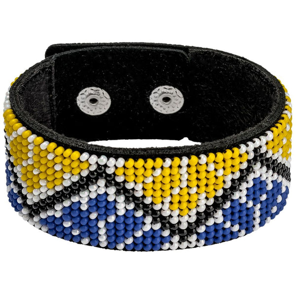 Bead embroidery kit on artificial leather FLBB-008