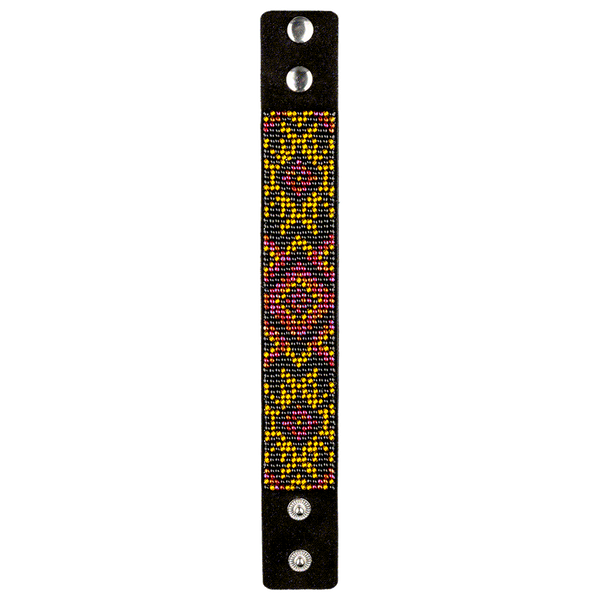 Bead embroidery kit on artificial leather FLBB-009