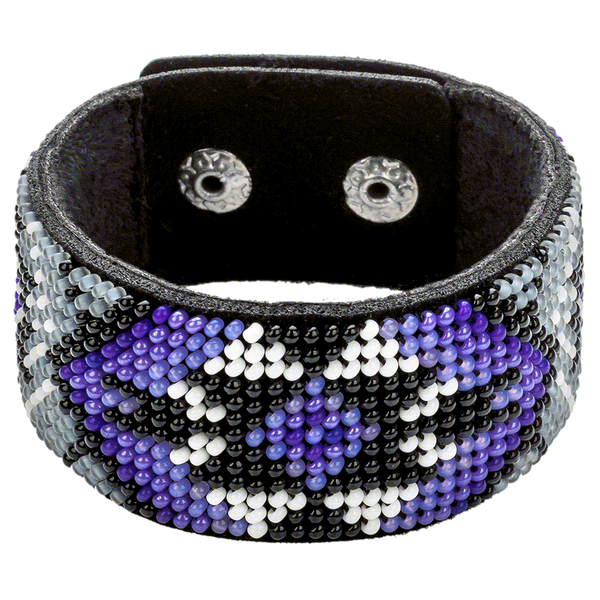 Bead embroidery kit on artificial leather FLBB-012