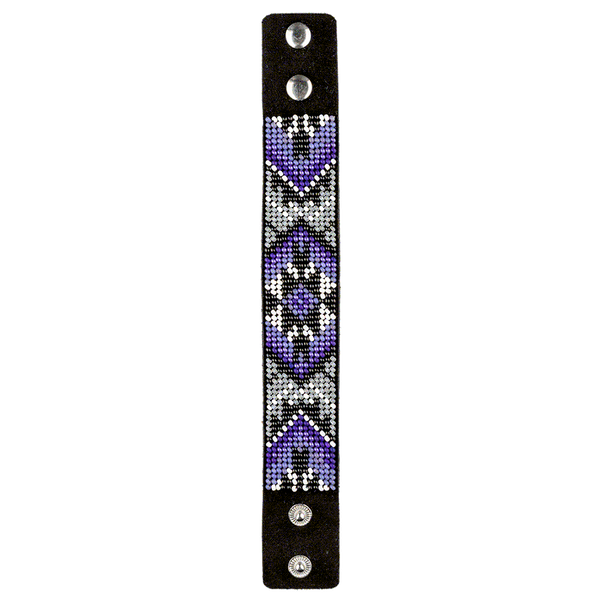 Bead embroidery kit on artificial leather FLBB-012