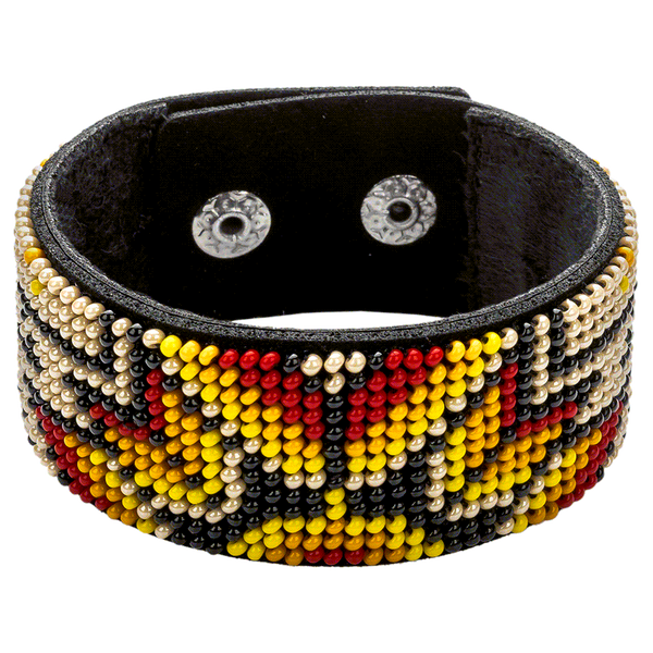 Bead embroidery kit on artificial leather FLBB-014