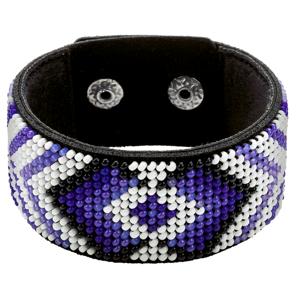 Bead embroidery kit on artificial leather FLBB-020