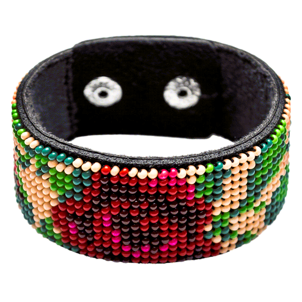 Bead embroidery kit on artificial leather FLBB-036