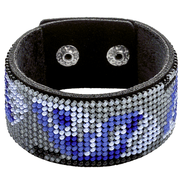 Bead embroidery kit on artificial leather FLBB-049