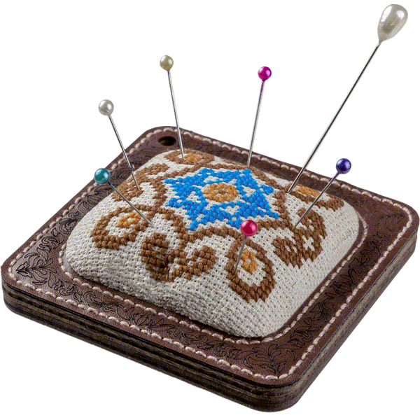 Craft kit for creating a pin cushion