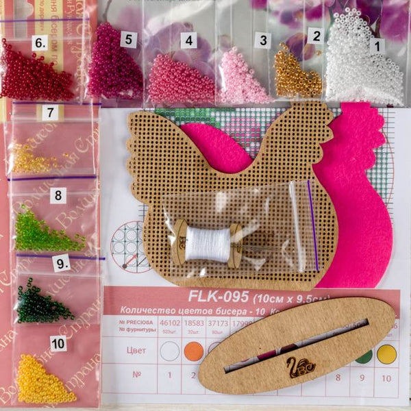 DIY Easter Bead Embroidery kit
