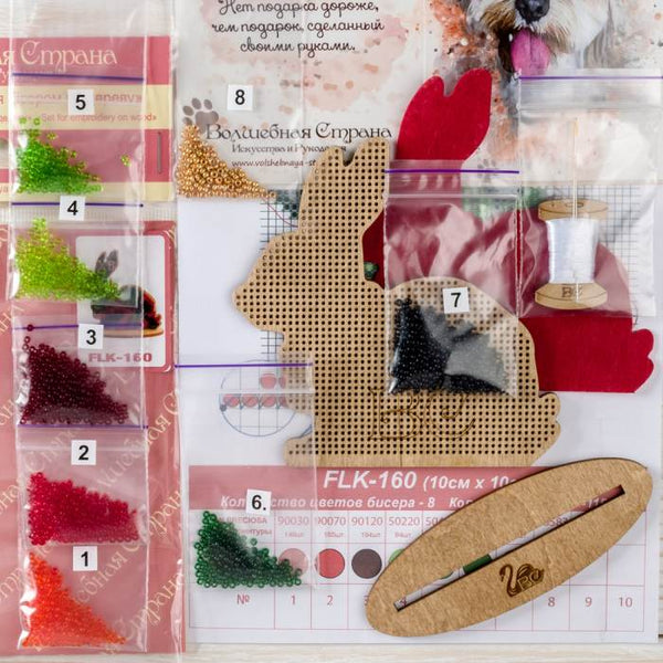 DIY Easter Bead Embroidery kit