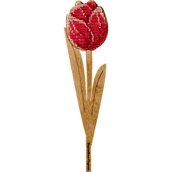 DIY Bead embroidery kit on wood