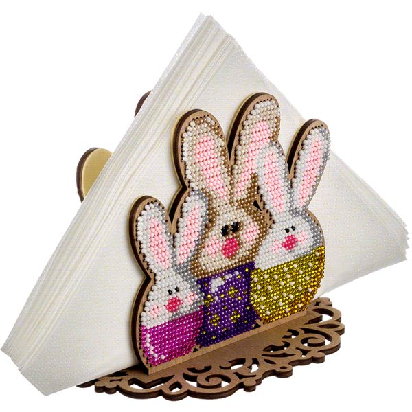 DIY napkin holder kit