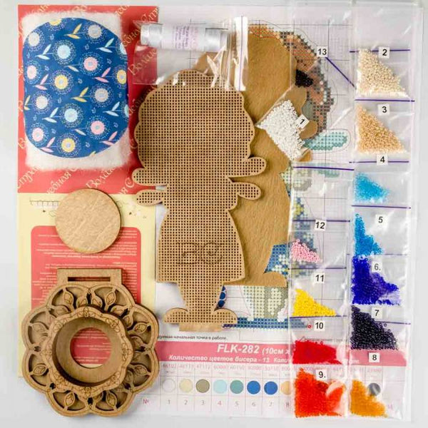 DIY needle cushion kit, needle minder