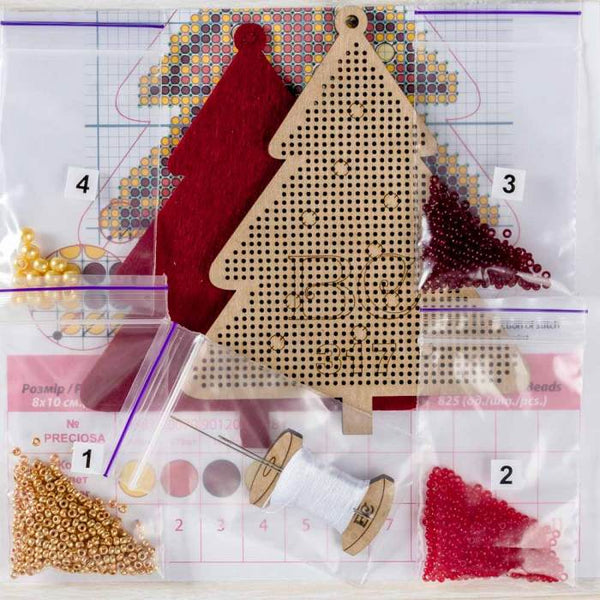 DIY Christmas tree toy kit