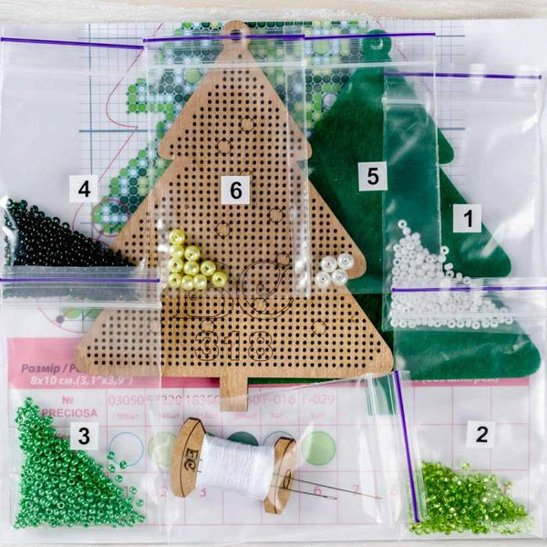 DIY Christmas tree toy kit