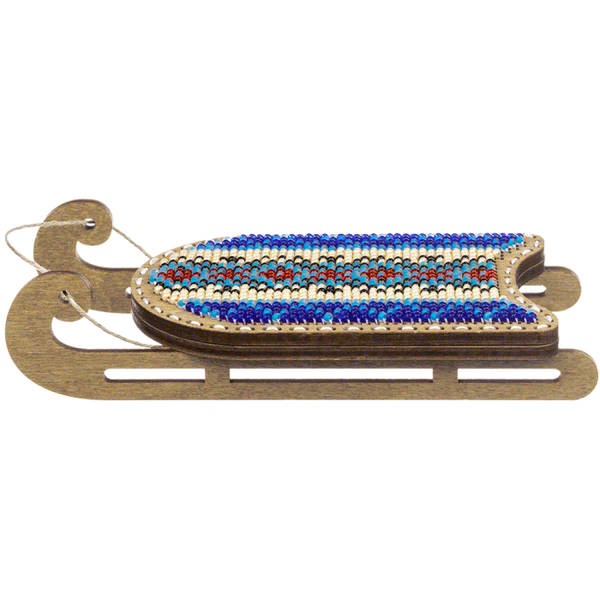 DIY Bead Embroidery on Wood Kit