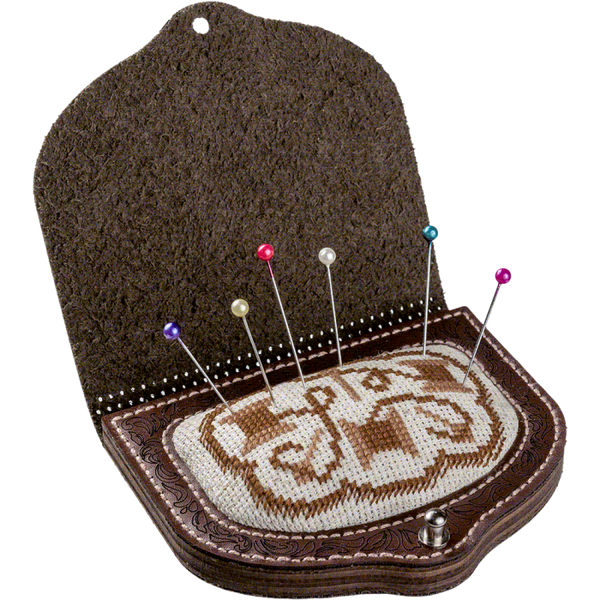 Craft kit for creating a pin cushion