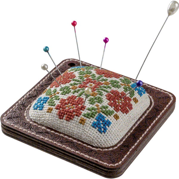 Craft kit for creating a pin cushion