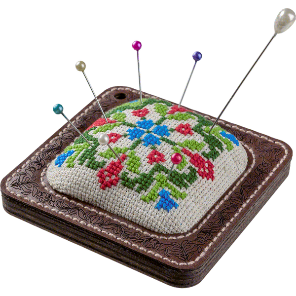 Craft kit for creating a pin cushion