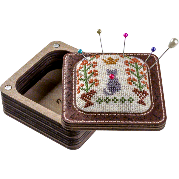 Craft kit for creating a pin cushion