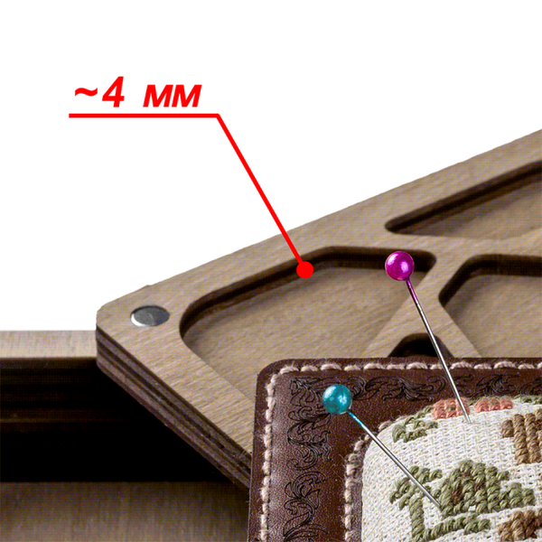 Craft kit for creating a pin cushion