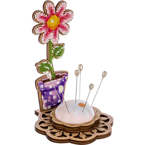 DIY needle cushion kit, needle minder