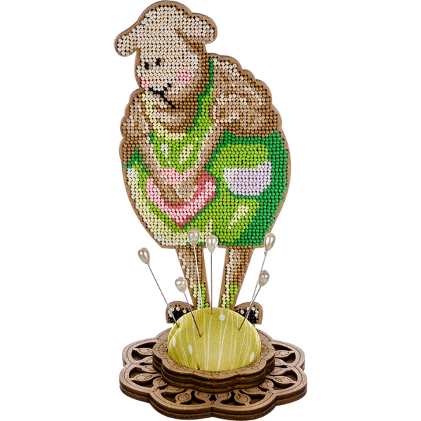 DIY needle cushion kit, needle minder