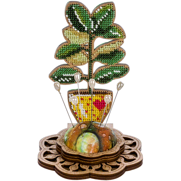 DIY needle cushion kit, needle minder