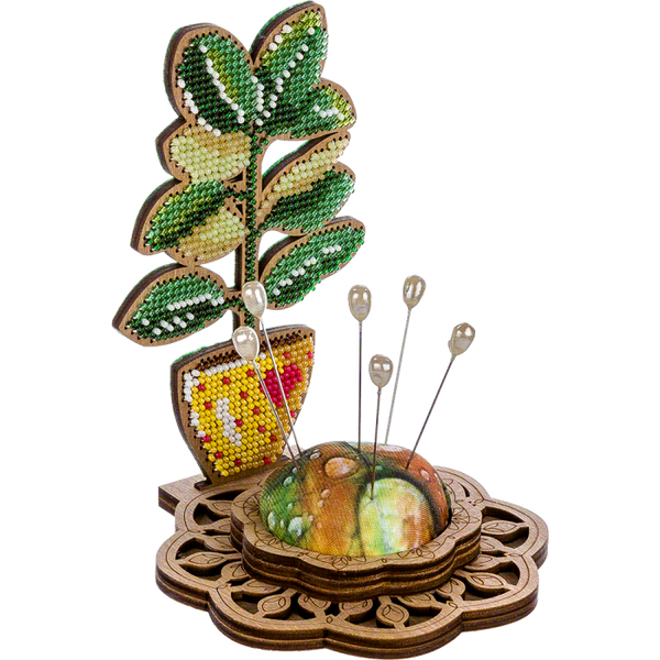 DIY needle cushion kit, needle minder