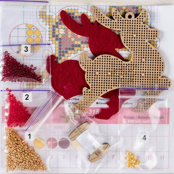 DIY Christmas tree toy kit