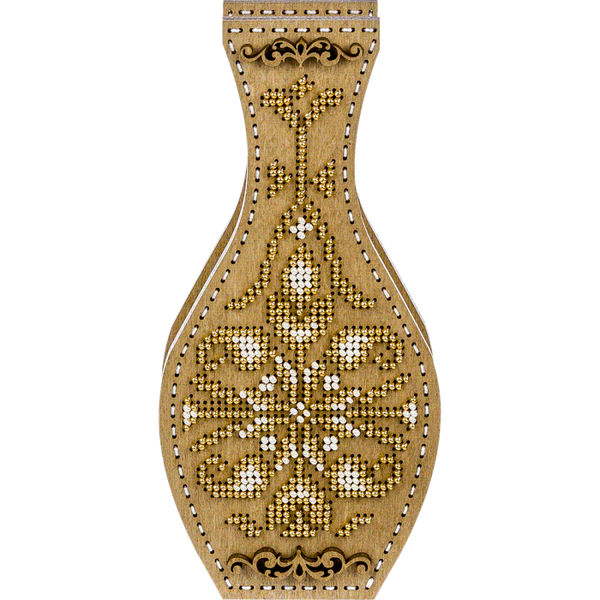 DIY Bead Embroidery on wood kit