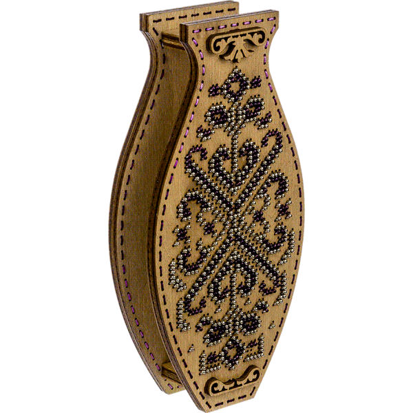 DIY Bead Embroidery on wood kit