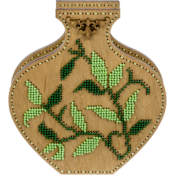DIY Bead Embroidery on wood kit