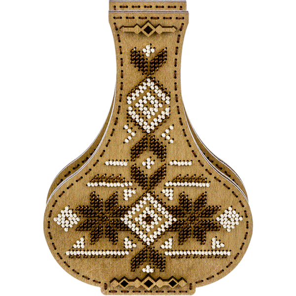 DIY Bead Embroidery on wood kit