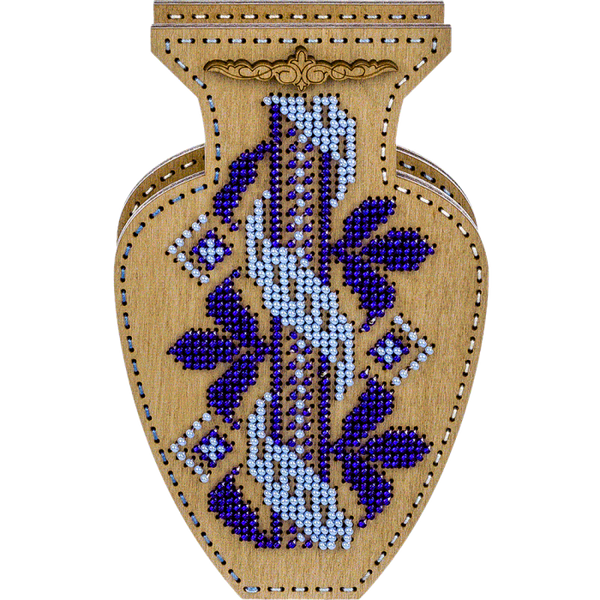 DIY Bead Embroidery on wood kit