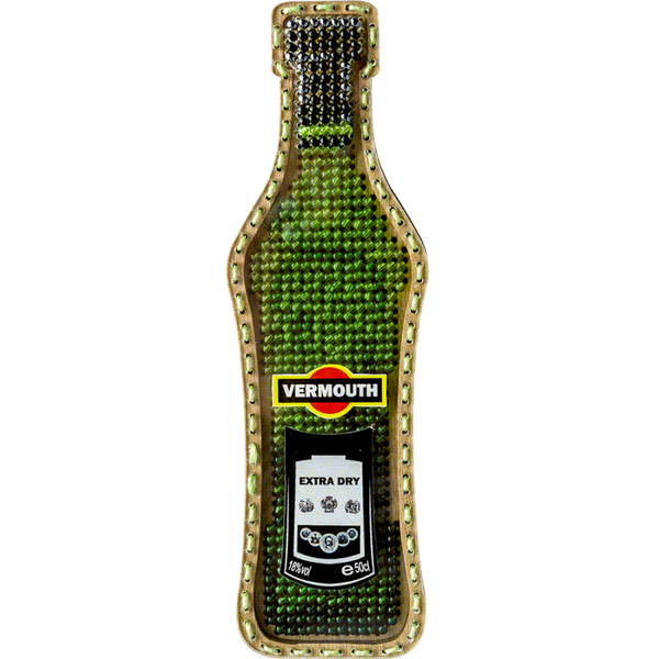 DIY Bead embroidery kit on wood