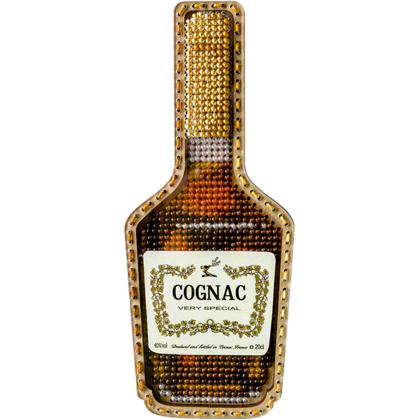 DIY Bead embroidery kit on wood