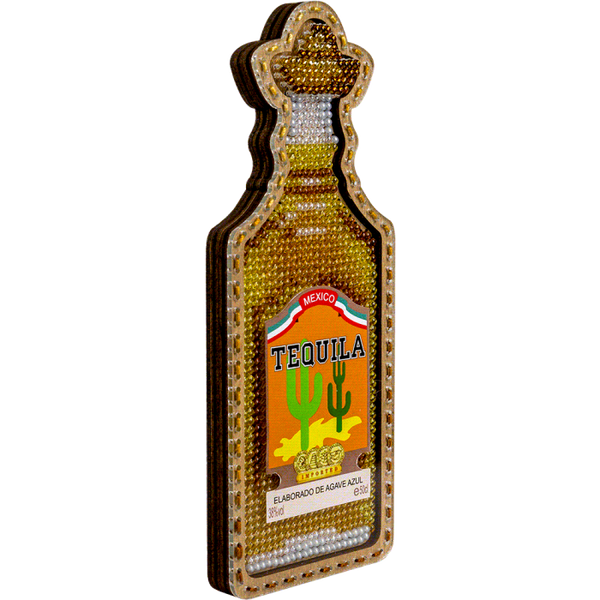 DIY Bead embroidery kit on wood