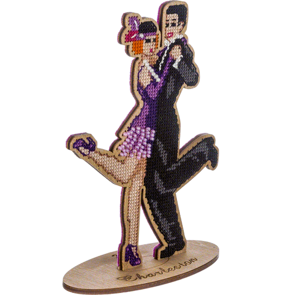 DIY Cross Stitch on Wood Kit