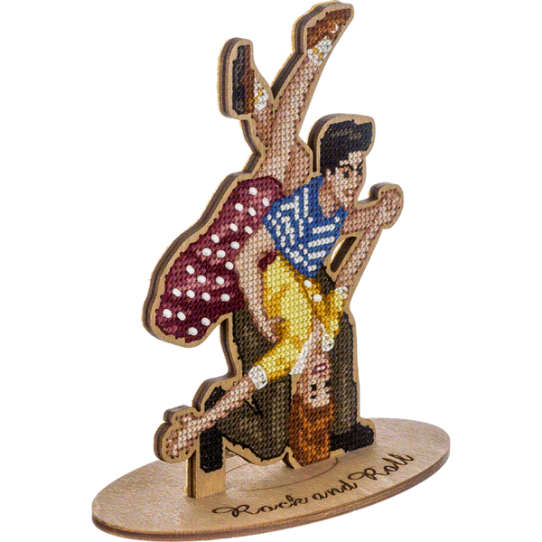 DIY Cross Stitch on Wood Kit