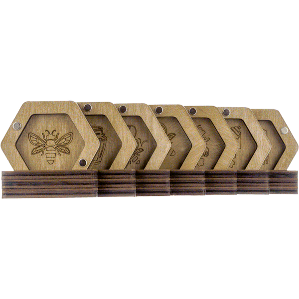 Set of mini bead organizers